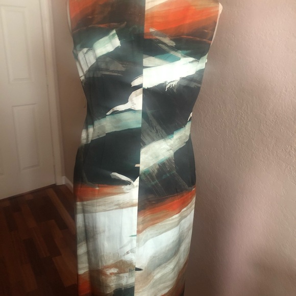 Lafayette 148 Sleeveless Midi Dress - Picture 4 of 7